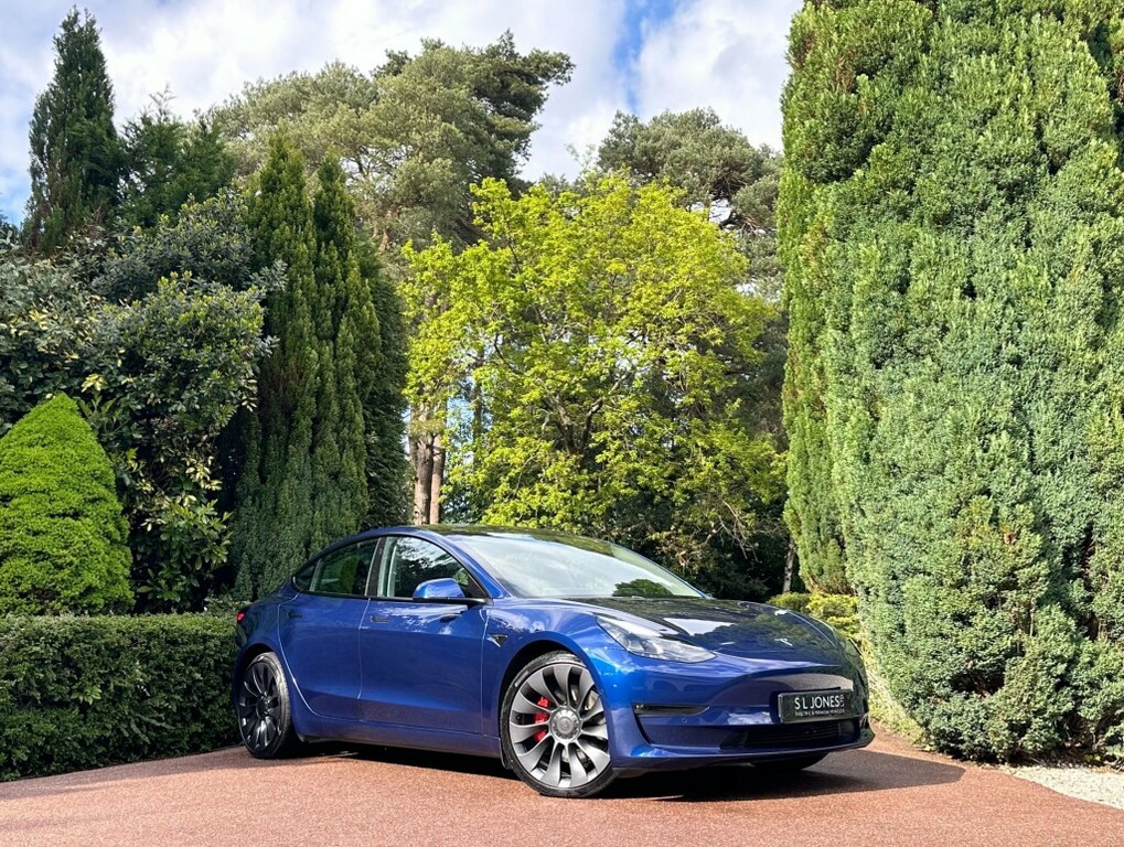 Tesla Model 3 Tesla Model 3 Performance, Enhanced Amd Blue #1