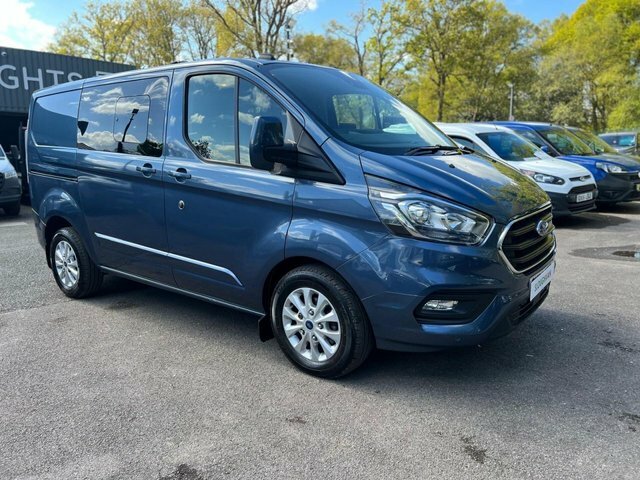 Compare Ford Transit Custom 2.0 300 Limited Dciv Ecoblue 168 Bhp SK20YBC Blue