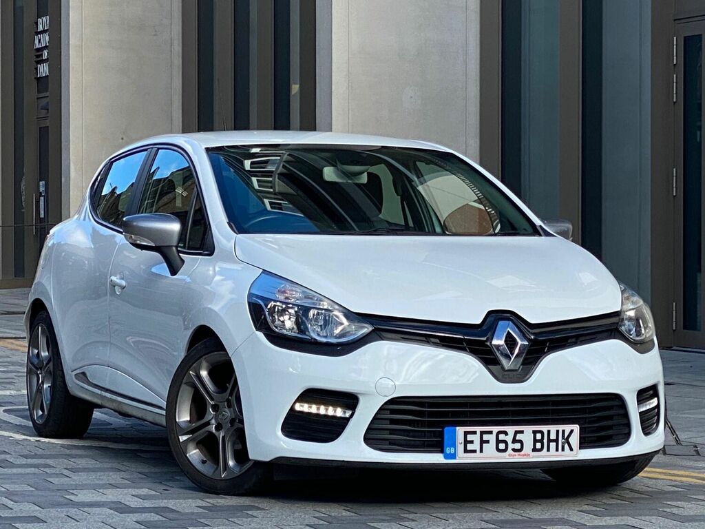 Compare Renault Clio Dynamique S Nav Tce EF65BHK White