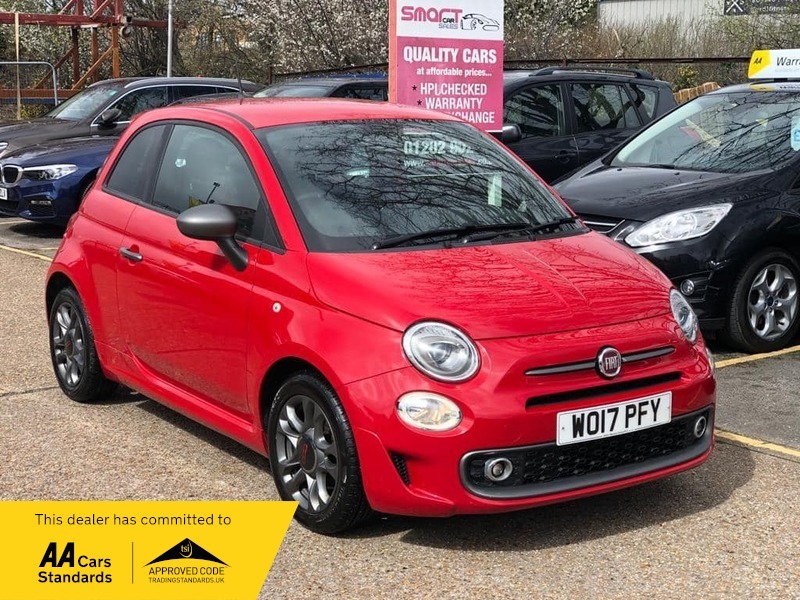 Fiat 500 S Red #1