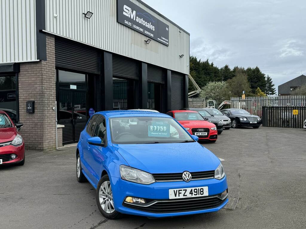 Volkswagen Polo 1.0 Se Blue #1