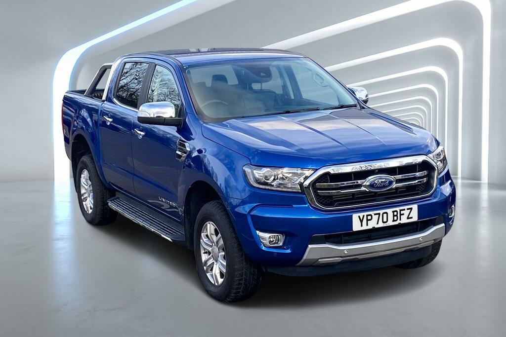 Compare Ford Ranger Pick Up Double Cab Limited 1 2.0 Ecoblue 170 YP70BFZ Blue