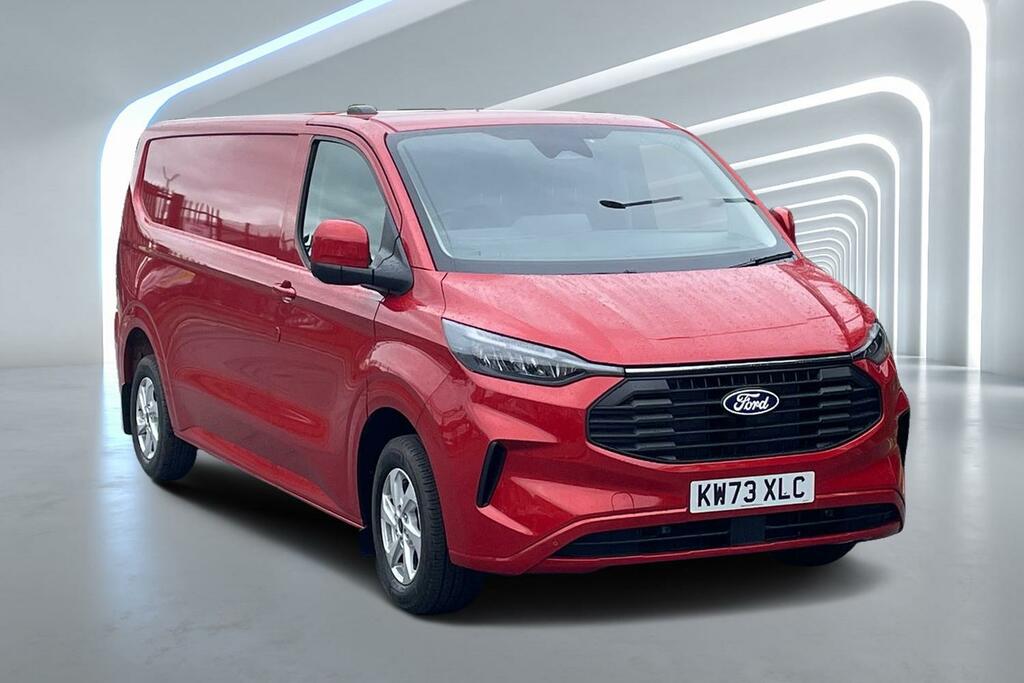Compare Ford Transit Custom 2.0 Ecoblue 136Ps H1 Van Limited KW73XLC Red