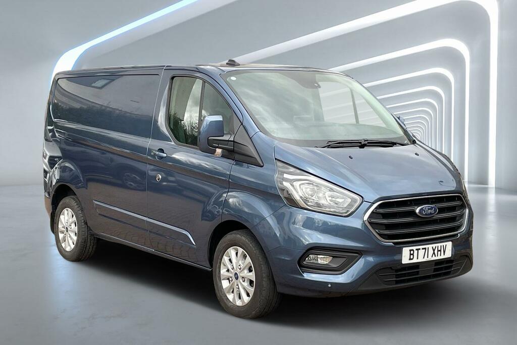 Compare Ford Transit Custom 2.0 Ecoblue 130Ps Low Roof Limited Van BT71XHV Blue