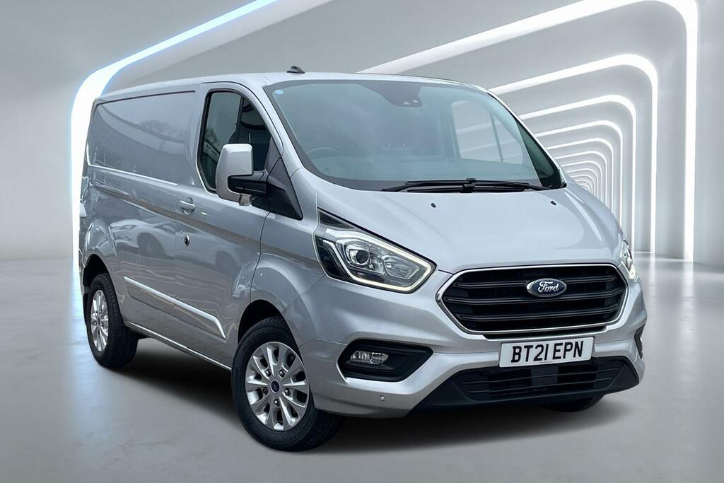 Compare Ford Transit Custom 2.0 Ecoblue Hybrid 130Ps Low Roof Limited Van BT21EPN Silver