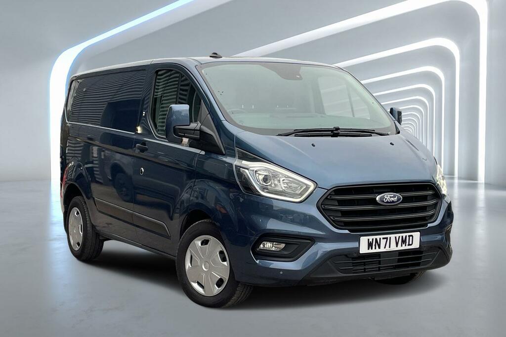 Compare Ford Transit Custom 1.0 Ecoboost Phev 126Ps Low Roof Trend Van WN71VMD Blue