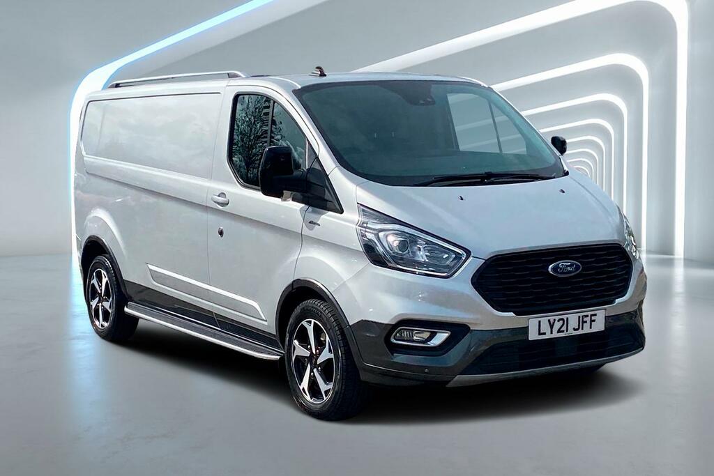 Compare Ford Transit Custom 2.0 Ecoblue 170Ps Low Roof Active Van LY21JFF Silver