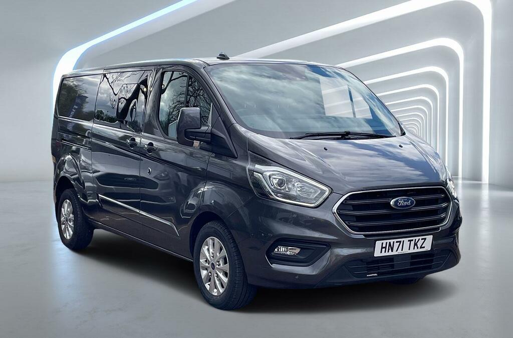 Compare Ford Transit Custom 2.0 Ecoblue 170Ps Low Roof Dcab Limited Van HN71TKZ Grey