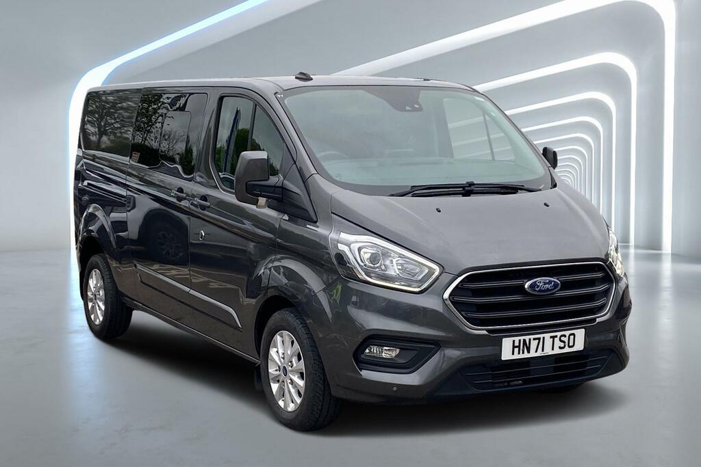 Compare Ford Transit Custom 2.0 Ecoblue 170Ps Low Roof Dcab Limited Van HN71TSO Grey