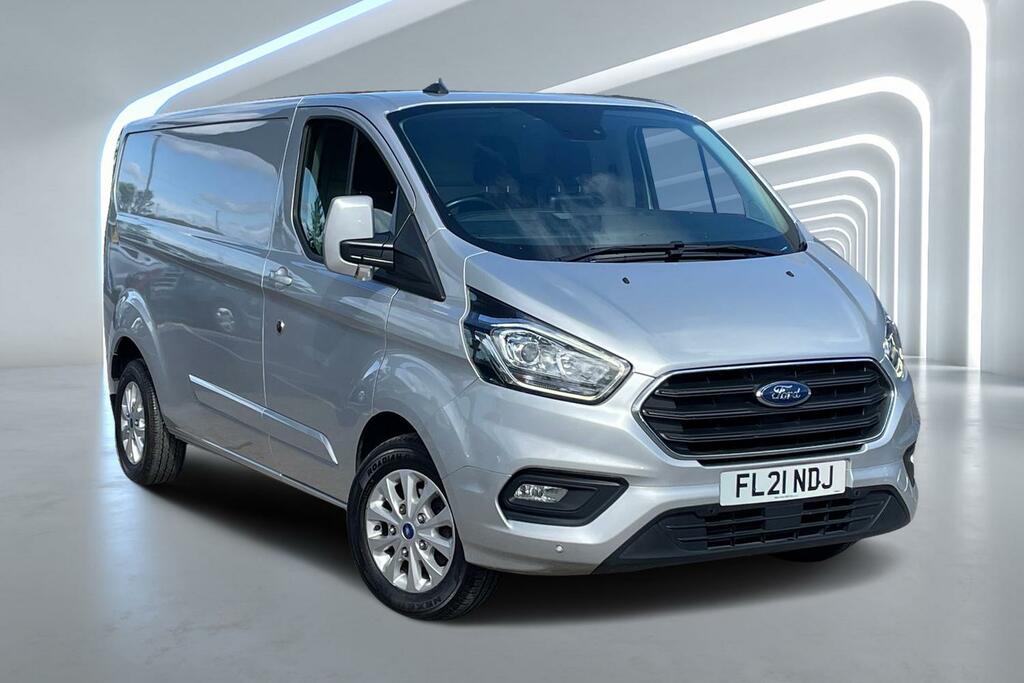 Compare Ford Transit Custom 2.0 Ecoblue 170Ps Low Roof Limited Van FL21NDJ Silver