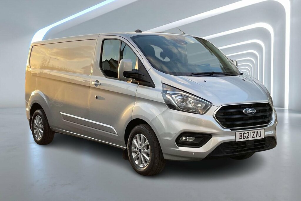 Compare Ford Transit Custom 2.0 Ecoblue 130Ps Low Roof Limited Van BG21ZVU Silver