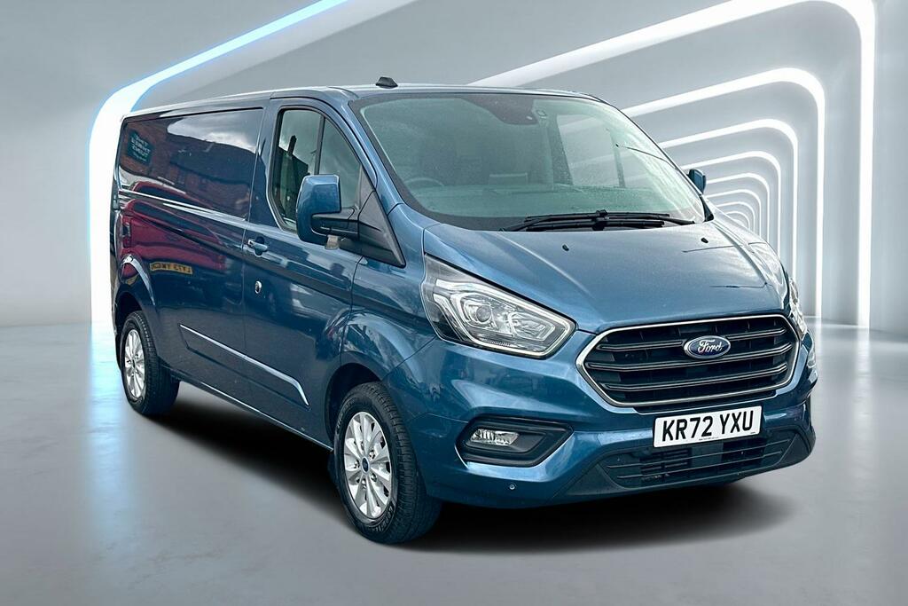 Compare Ford Transit Custom 2.0 Ecoblue 130Ps Low Roof Limited Van KR72YXU Blue