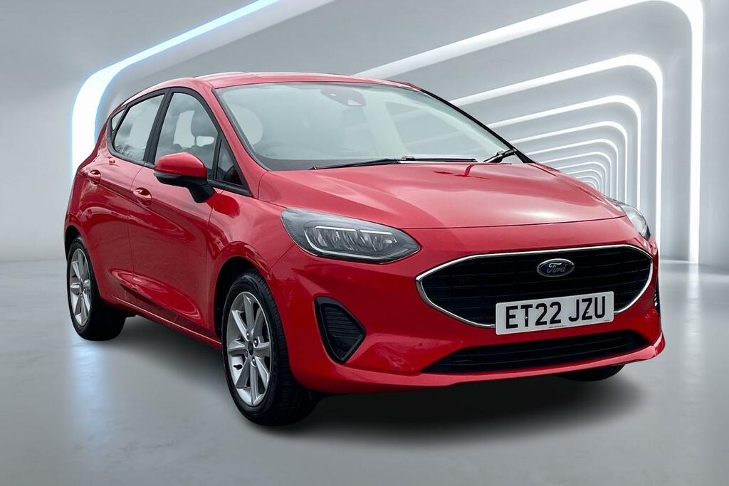 Compare Ford Fiesta 1.0 Ecoboost Trend ET22JZU Red