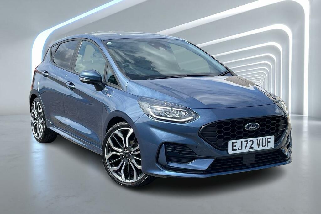 Compare Ford Fiesta 1.0 Ecoboost St-line X EJ72VUF Blue