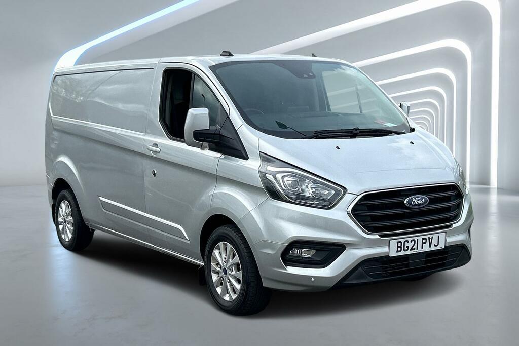 Compare Ford Transit Custom 2.0 Ecoblue 130Ps Low Roof Limited Van BG21PVJ Silver