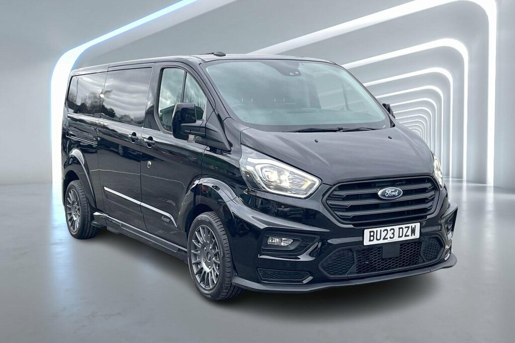 Ford Transit Custom 2.0 Ecoblue 170Ps Low Roof Limited Van Black #1
