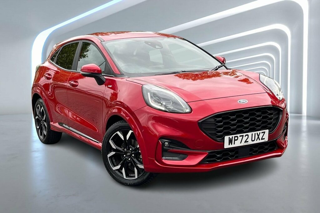 Compare Ford Puma 1.0 Ecoboost Hybrid Mhev St-line X Dct WP72UXZ Red