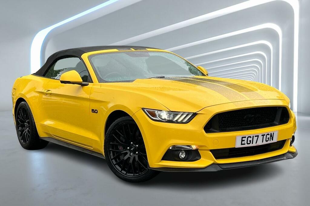 Compare Ford Mustang Mustang Gt EG17TGN Yellow