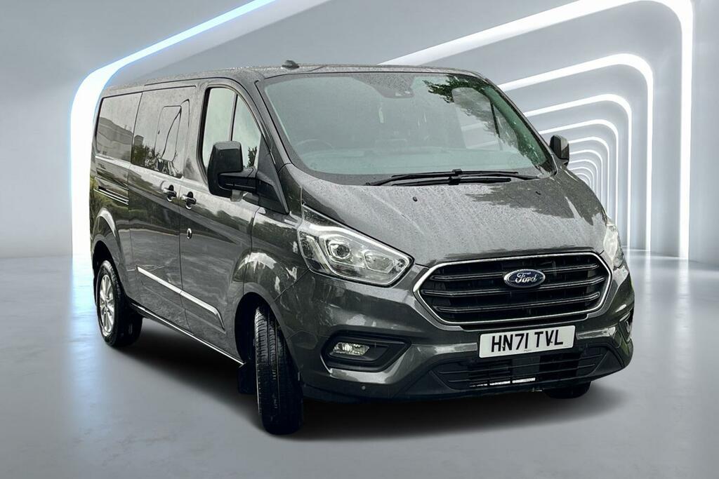 Compare Ford Transit Custom 2.0 Ecoblue 170Ps Low Roof Dcab Limited Van HN71TVL Grey