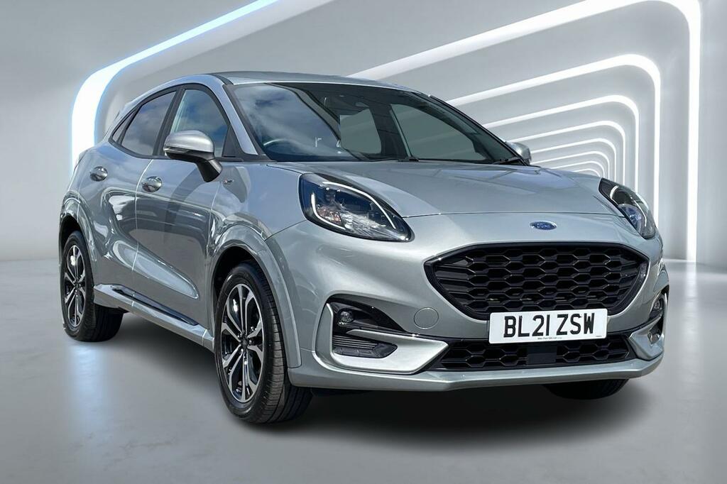 Compare Ford Puma 1.0 Ecoboost Hybrid Mhev St-line BL21ZSW Silver