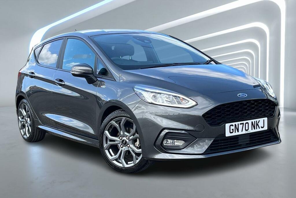 Compare Ford Fiesta 1.0 Ecoboost Hybrid Mhev 125 St-line Edition GN70NKJ Grey