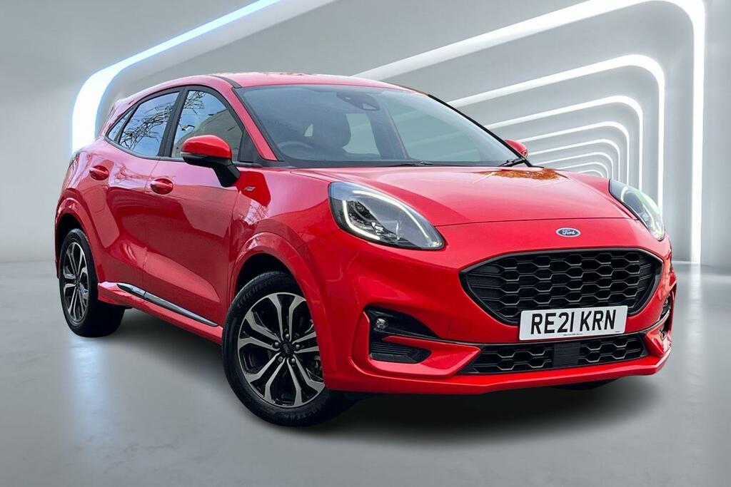 Compare Ford Puma 1.0 Ecoboost St-line RE21KRN Red