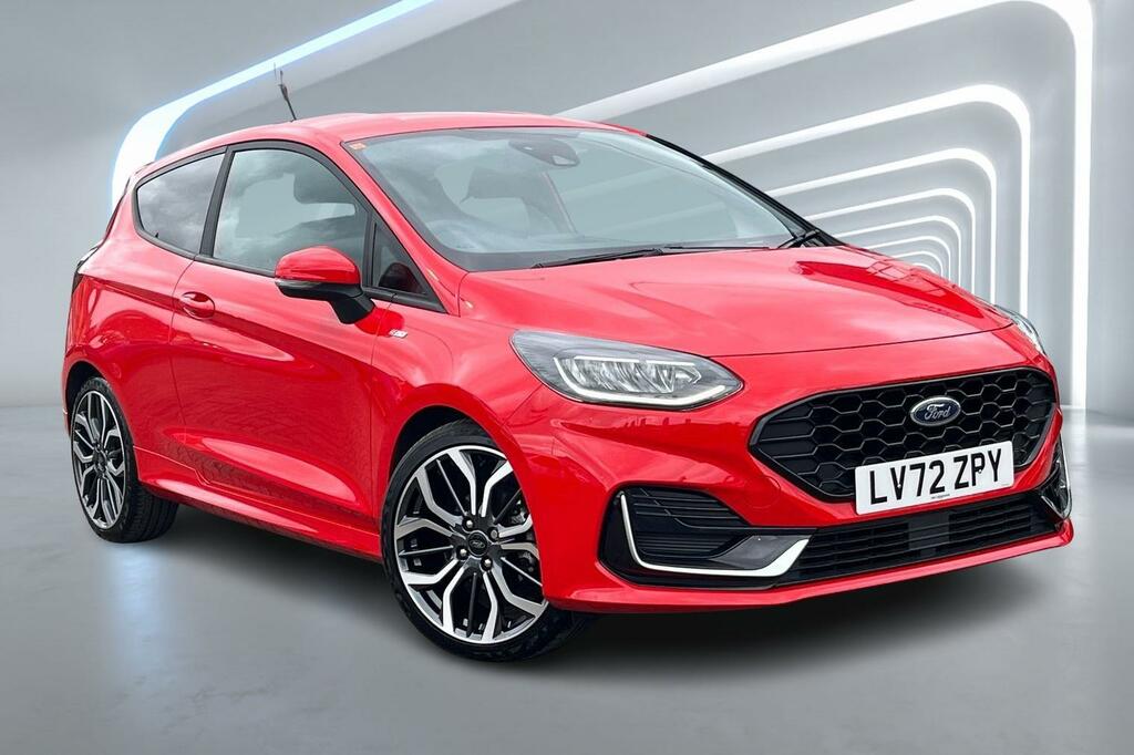 Compare Ford Fiesta 1.0 Ecoboost Hbd Mhev 125 St-line Vignale LV72ZPY Red
