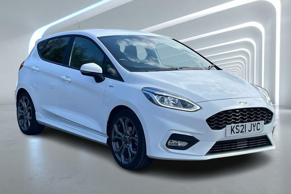 Ford Fiesta 1.0 Ecoboost 95 St-line Edition White #1