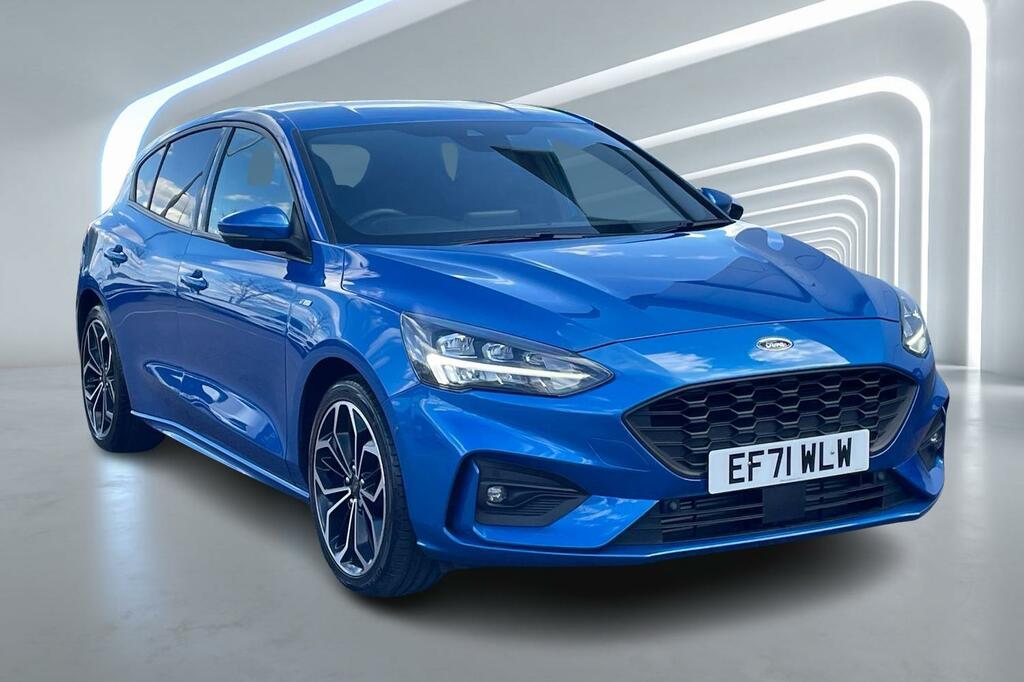 Compare Ford Focus 1.0 Ecoboost 125 St-line X Edition EF71WLW Blue