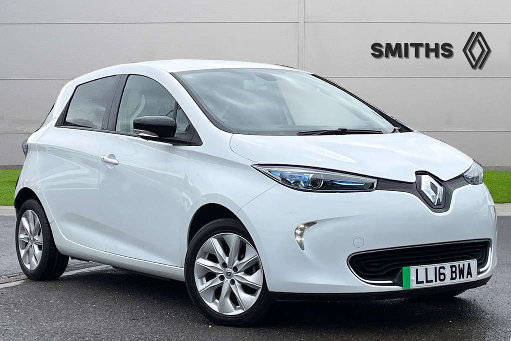 Compare Renault Zoe 65Kw Dynamique Nav 22Kwh LL16BWA White