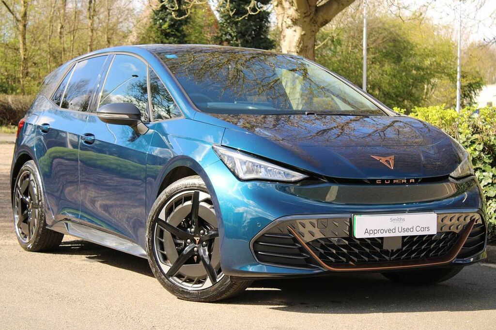 Compare Cupra Born 150Kw V3 58Kwh FN72HLY Blue