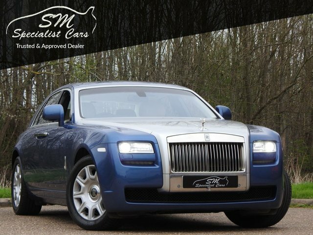 Compare Rolls-Royce Ghost V12 SO11WJM Blue