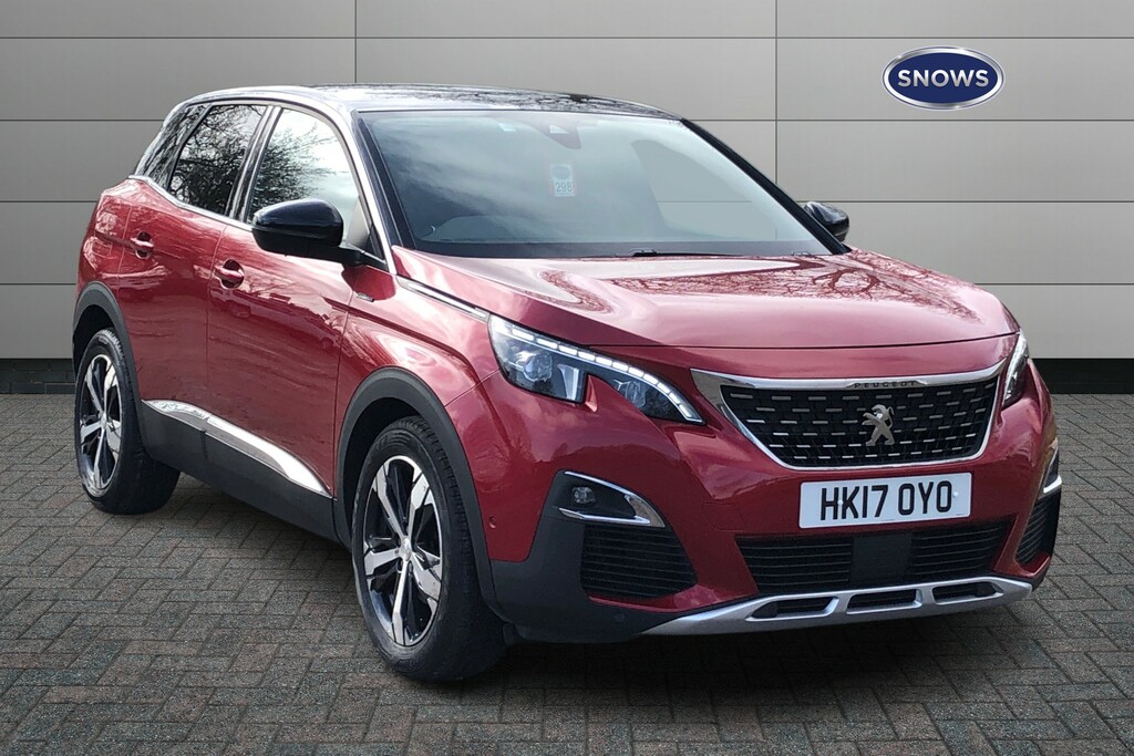 Compare Peugeot 3008 1.6 Bluehdi Gt Line Euro 6 Ss HK17OYO Red