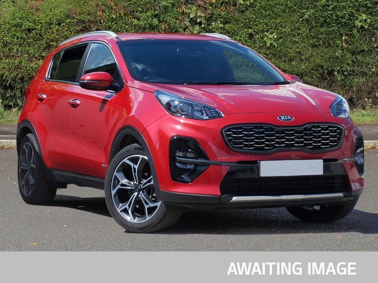 Compare Kia Sportage Gt-line Isg ND19BYM Red