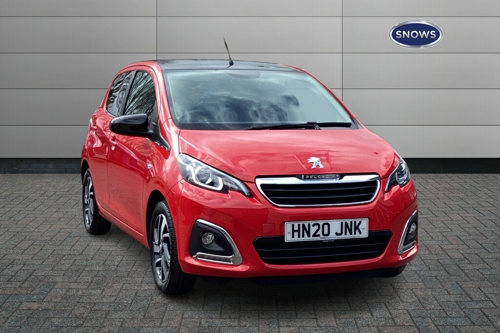 Compare Peugeot 108 1.0 Allure Euro 6 Ss HN20JNK Red