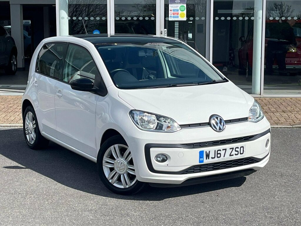 Compare Volkswagen Up 1.0 High Up Euro 6 Ss WJ67ZSO White