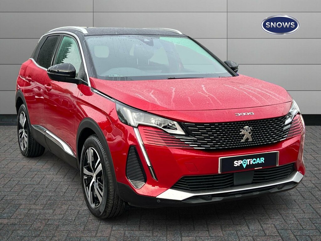 Compare Peugeot 3008 1.2 Puretech Gt Eat Euro 6 Ss SH23XOD Red