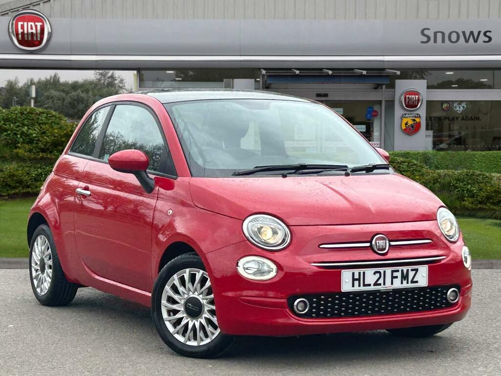 Compare Fiat 500 1.0 Mhev Lounge Euro 6 Ss HL21FMZ Red