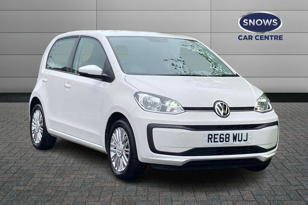 Compare Volkswagen Up 1.0 Move Up Euro 6 Ss RE68WUJ White