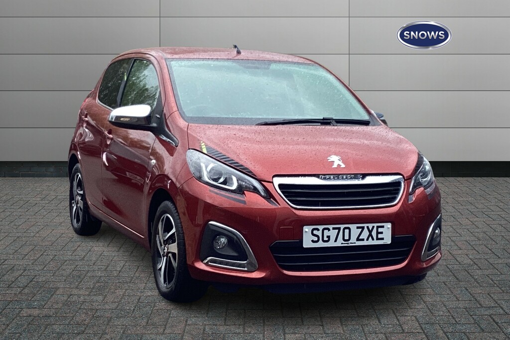 Compare Peugeot 108 1.0 Active Top Euro 6 Ss SG70ZXE Red