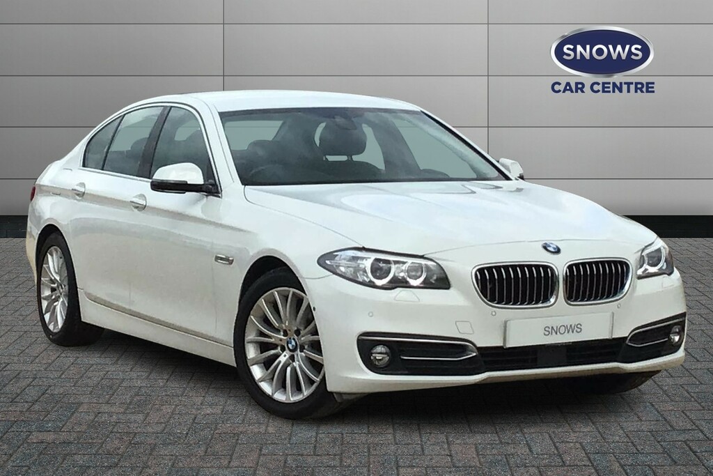 Compare BMW 5 Series 2.0 520D Luxury Euro 6 Ss AP15XRS White