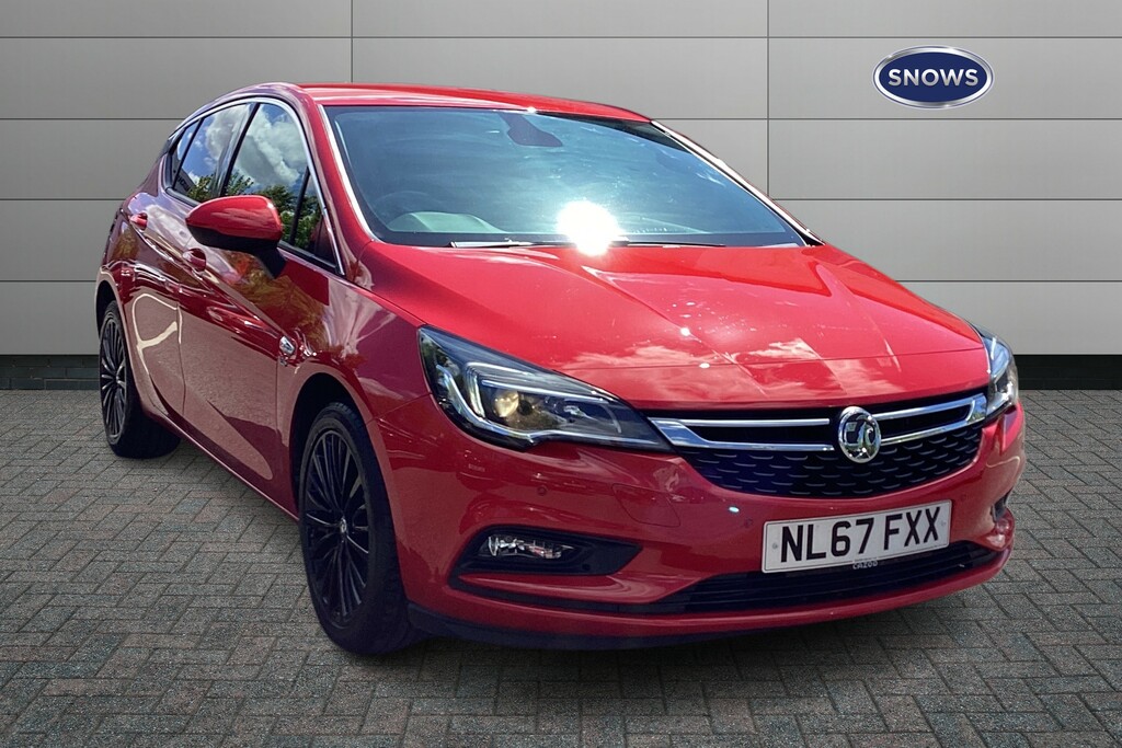 Compare Vauxhall Astra 1.4I Turbo Elite Euro 6 NL67FXX Red