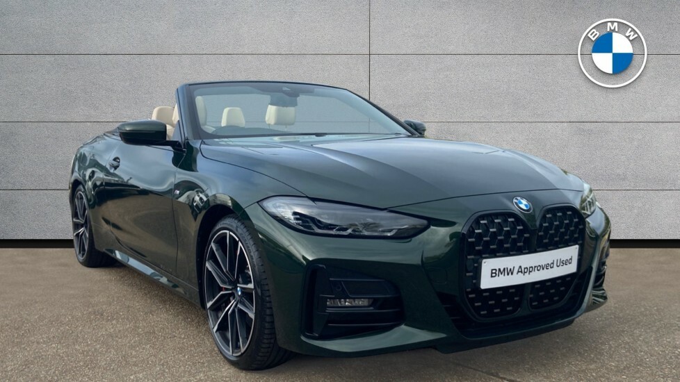 Compare BMW 4 Series 420I M Sport Convertible HW72MFO Green