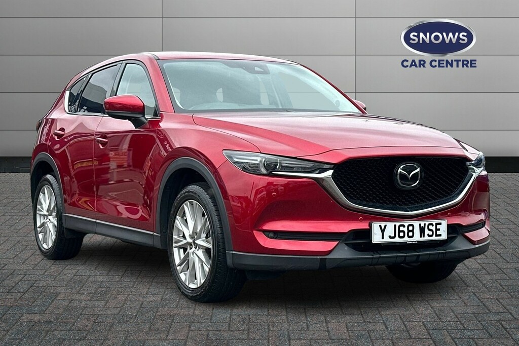 Compare Mazda CX-5 2.2 Skyactiv-d Sport Nav Euro 6 Ss YJ68WSE Red