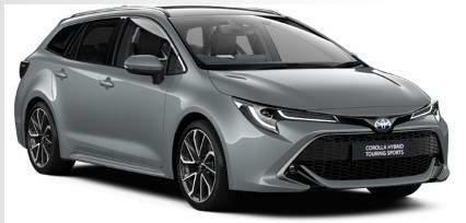 Compare Toyota Corolla 2.0 Vvt-h Excel Touring Sports Cvt Euro 6 Ss FP22XET Grey