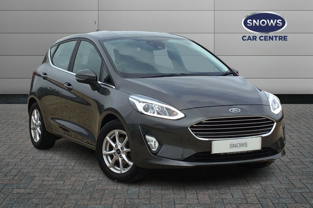 Compare Ford Fiesta 1.0T Ecoboost Zetec Euro 6 Ss RV68ONH Grey