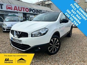 Compare Nissan Qashqai 1.6 Dci 360 Is 130 Bhp DK63ZXY White