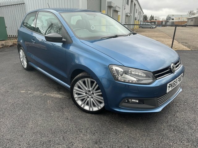 Compare Volkswagen Polo 1.4 Bluegt 148 Bhp PK65FWD Blue