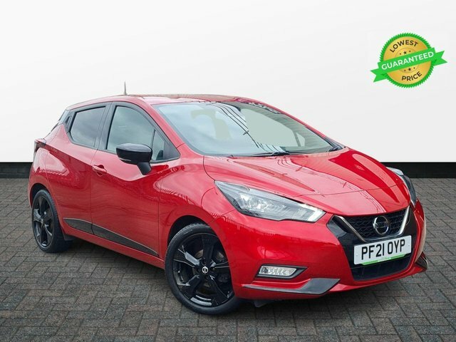 Compare Nissan Micra 1.0 Ig-t N-sport Xtronic 92 Bhp PF21OYP Red