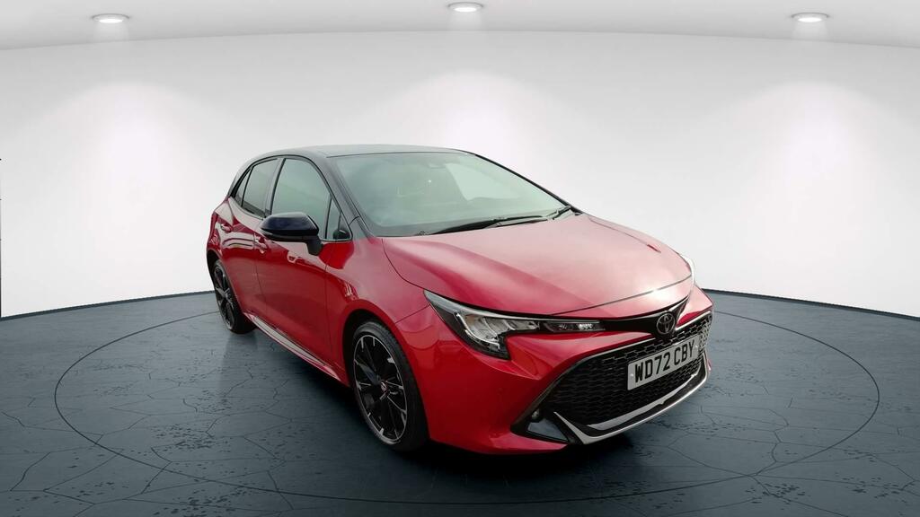 Compare Toyota Corolla 1.8 Vvt-h Gr Sport Cvt Euro 6 Ss WD72CBY Red